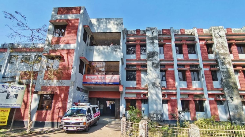 পাথরঘাটা উপজেলা স্বাস্থ্য কমপ্লেক্স।