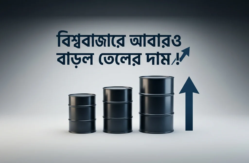 বিশ্ববাজারে আবারও বাড়ল তেলের দাম !