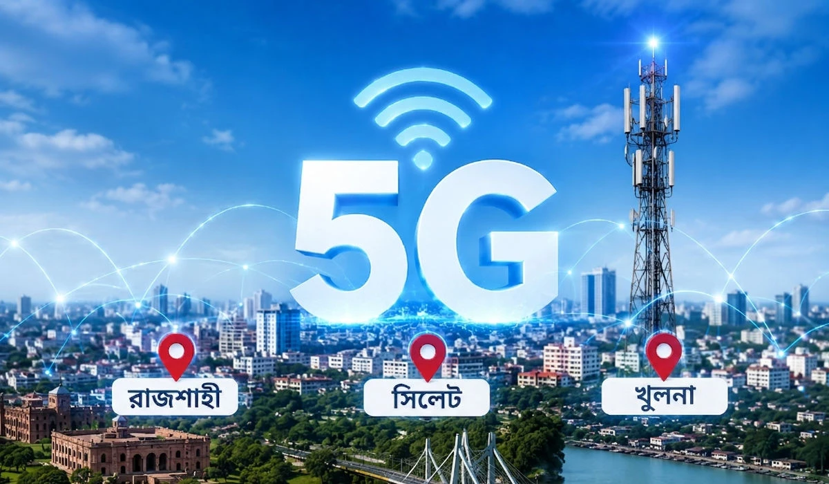 আরও তিন শহরে ৫জি সেবা