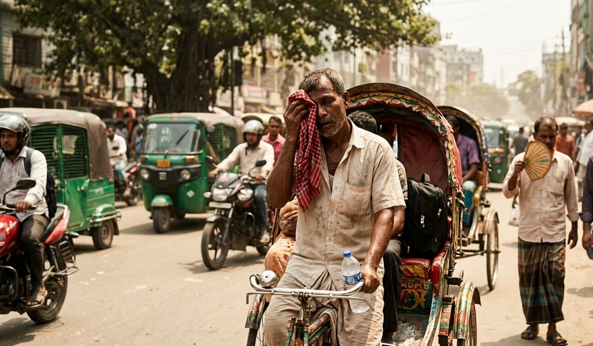গরমে জনজীবন অতিষ্ঠ