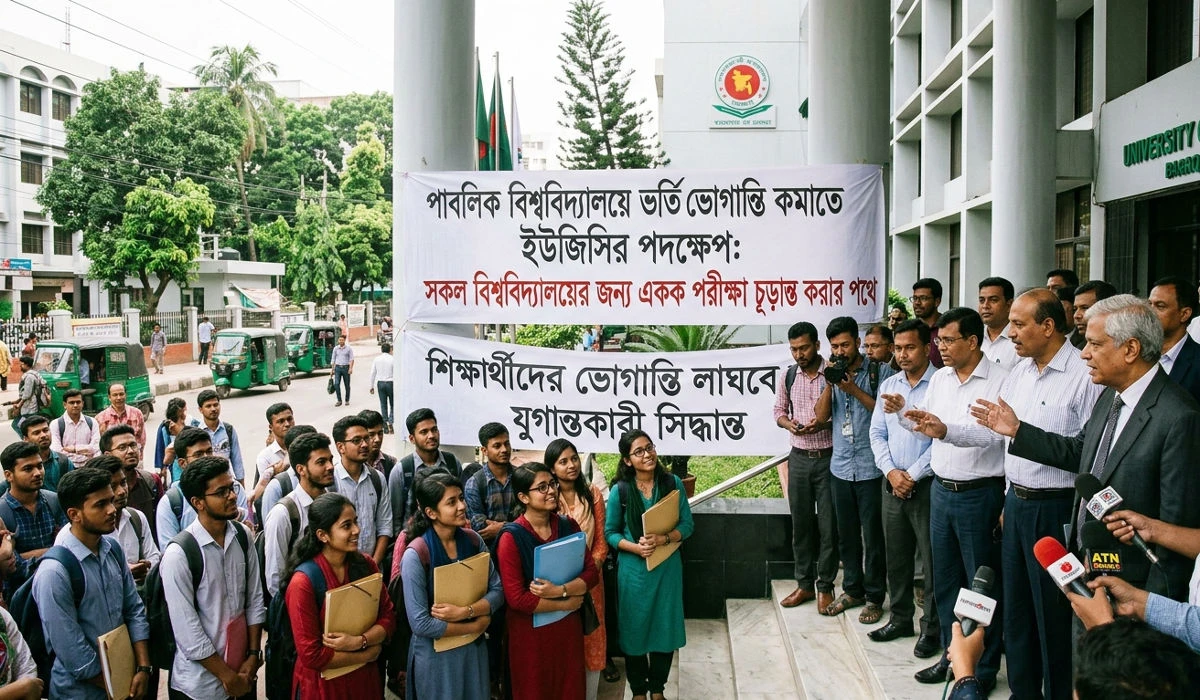 পাবলিক বিশ্ববিদ্যালয়ে ভর্তি ভোগান্তি কমাতে ইউজিসির পদক্ষেপ
