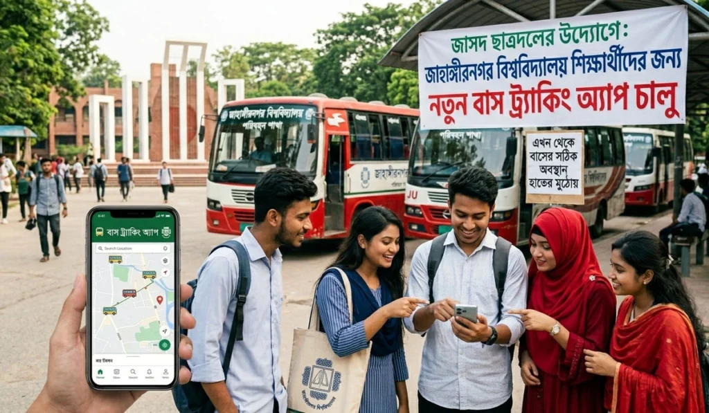বাস ট্র্যাকিং অ্যাপ
