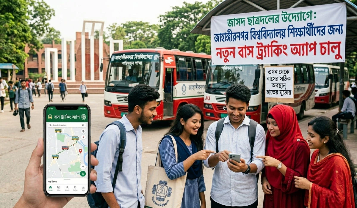 বাস ট্র্যাকিং অ্যাপ