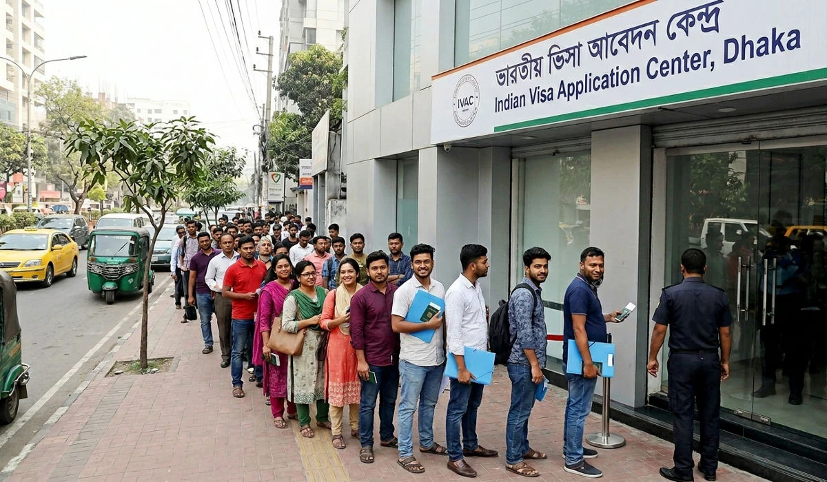 ভিসা কেন্দ্র পুনরায় চালু