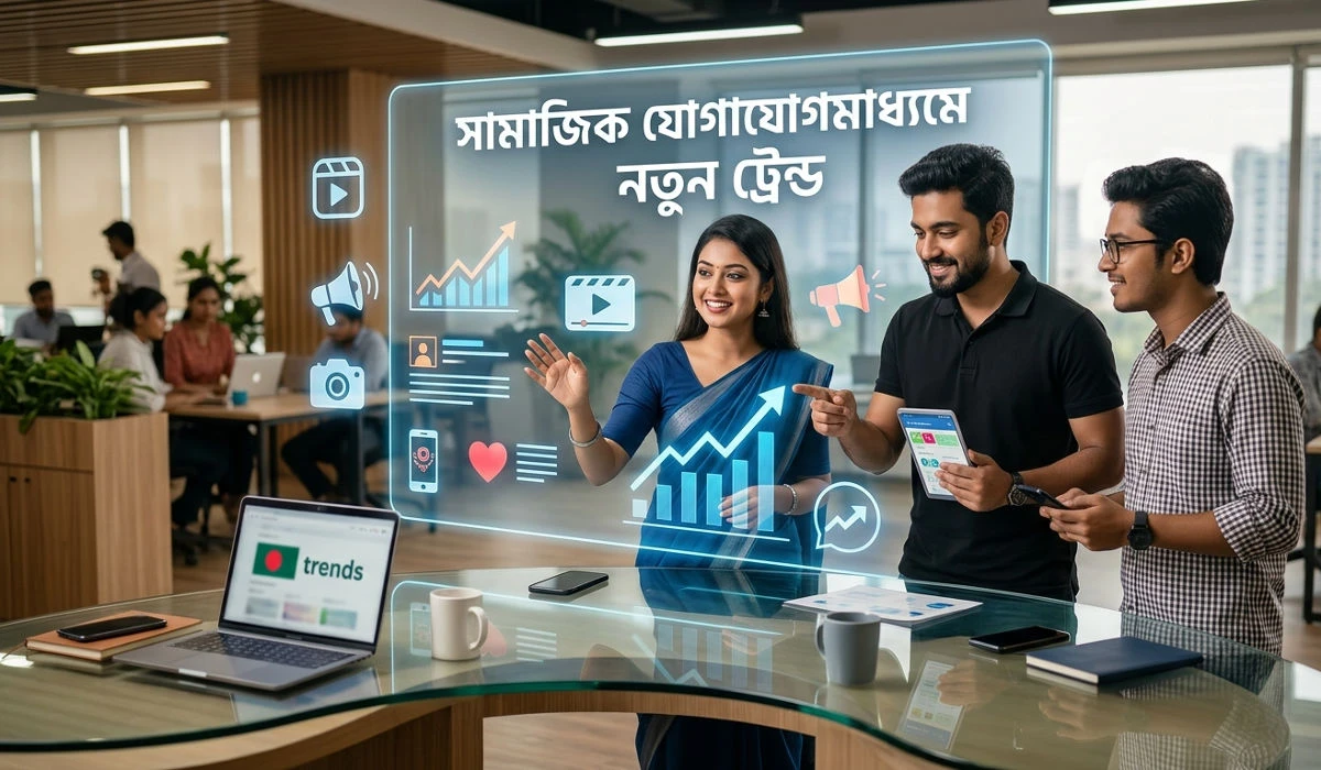 সামাজিক যোগাযোগমাধ্যমে নতুন ট্রেন্ড